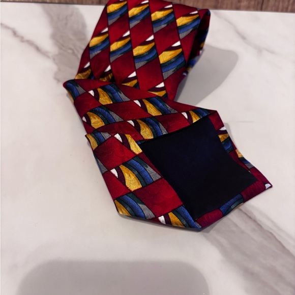 Elegant Multicolor Men's Tie - Picture 2 of 4